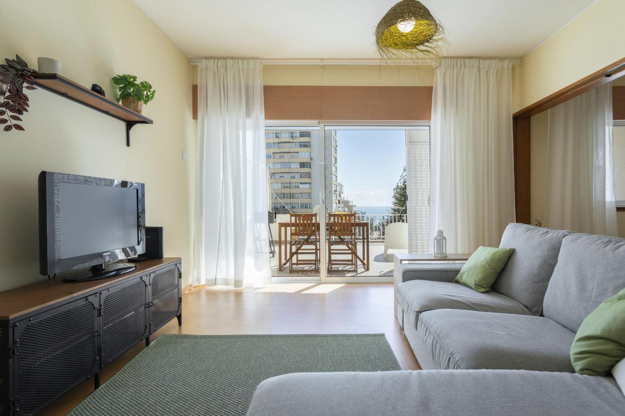 New! Quarteira Sea View Lejlighed Eksteriør billede