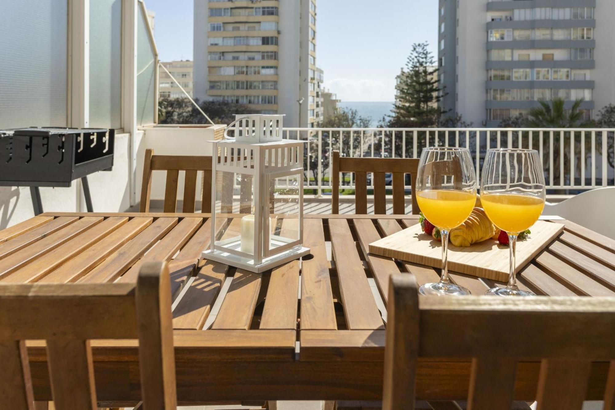 New! Quarteira Sea View Lejlighed Eksteriør billede