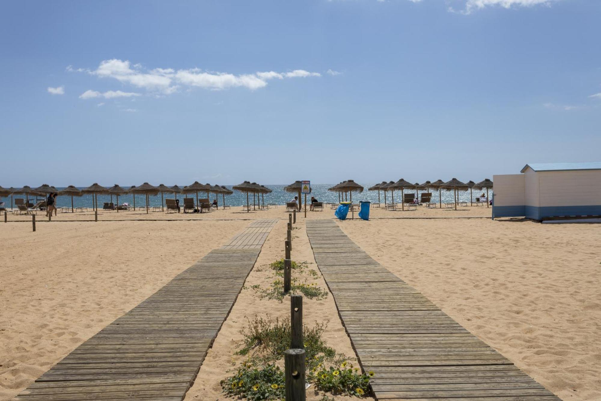 New! Quarteira Sea View Lejlighed Eksteriør billede